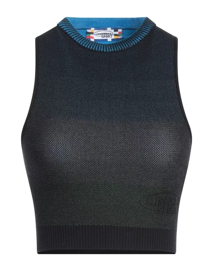 Женский укороченный топ Missoni, черный