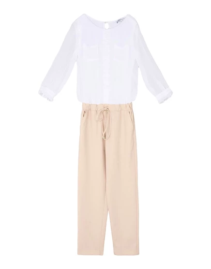 Женский комбинезон Patrizia Pepe Promotion Junior, белый