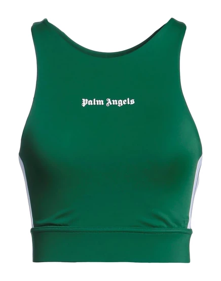Женский топ Palm Angels PAPERMAG, темно-зеленый