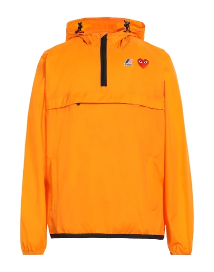 Мужская ветровка K-WAY x COMME des GARÇONS Lorenz, оранжевая