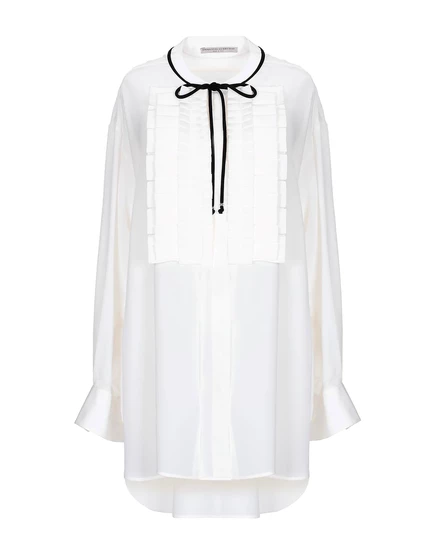 Женская блузка Ermanno Scervino, цвета слоновой кости