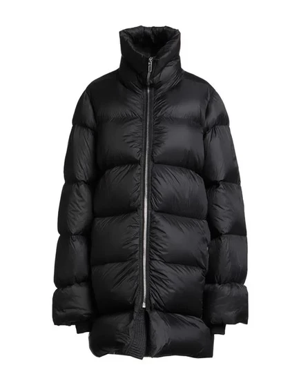 Женский длинный пуховик Rick Owens, чёрный