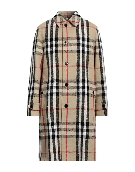 BURBERRY Плащи и тренчи бежевый