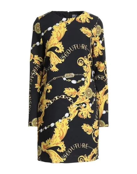 VERSACE JEANS COUTURE Короткое платье чёрный