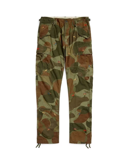 Мужские брюки Polo Ralph Lauren Inseason карго, зелёные милитари