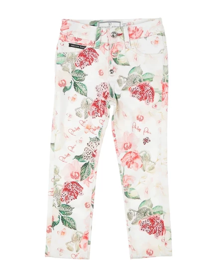 Детские джинсы Philipp Plein Kids, белые