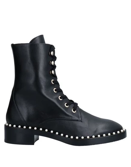 STUART WEITZMAN Полусапоги и высокие ботинки чёрный