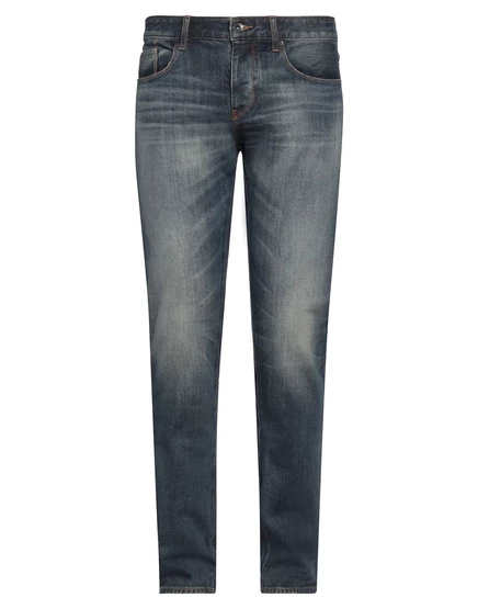 Мужские джинсы Armani Exchange зауженные, синие