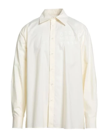 MM6 MAISON MARGIELA Pубашка слоновая кость