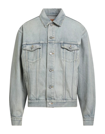 SAINT LAURENT Denim outerwear синий