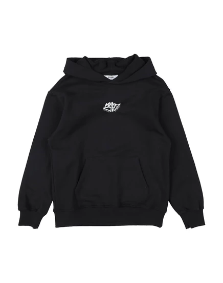 Детское худи MSGM Junior, черное