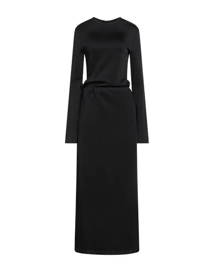 JIL SANDER Длинное платье чёрный