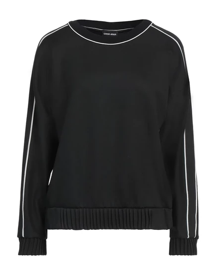 Женский свитшот Giorgio Armani Papermag, черный