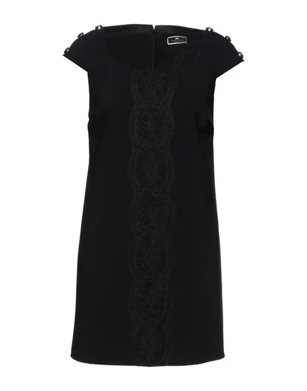 ELISABETTA FRANCHI Короткое платье чёрный
