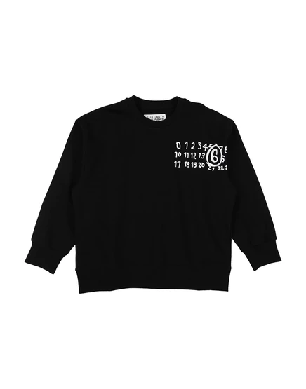 Унисекс свитшот MM6 Promotion Junior, черный