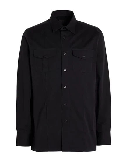 GIVENCHY Pубашка иссиня-чёрный