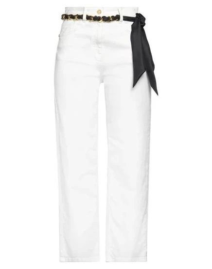 ELISABETTA FRANCHI Джинсовые брюки белый