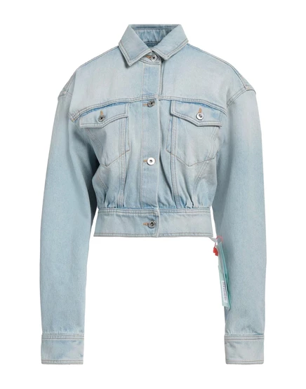 Женская джинсовая куртка Off-White, синяя