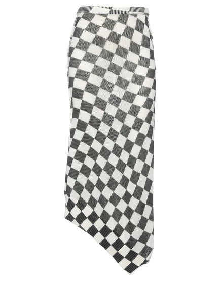 Женская юбка MM6 Maison Margiela Lorenz_SP, миди, серая