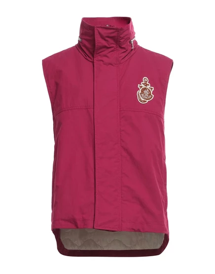 Женский пуховый жилет Moncler Papermag, гранатовый