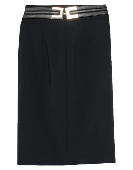 ELISABETTA FRANCHI Midi skirts чёрный