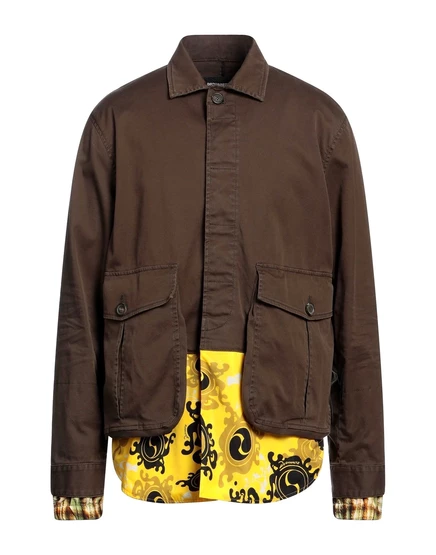 Мужская куртка DSquared2 Jackets, темно-зеленая
