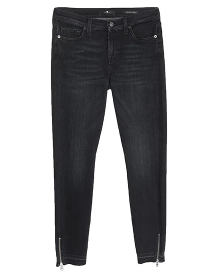7 FOR ALL MANKIND Джинсовые брюки чёрный