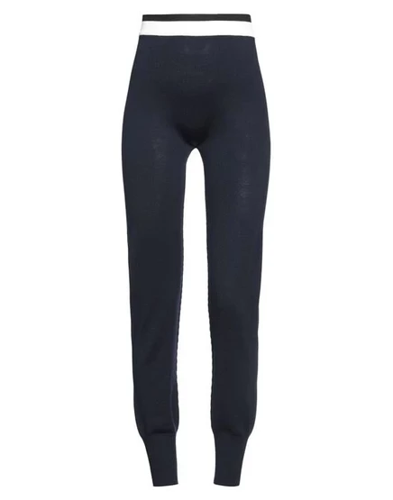 Женские брюки-бананы Jil Sander, иссиня-черные
