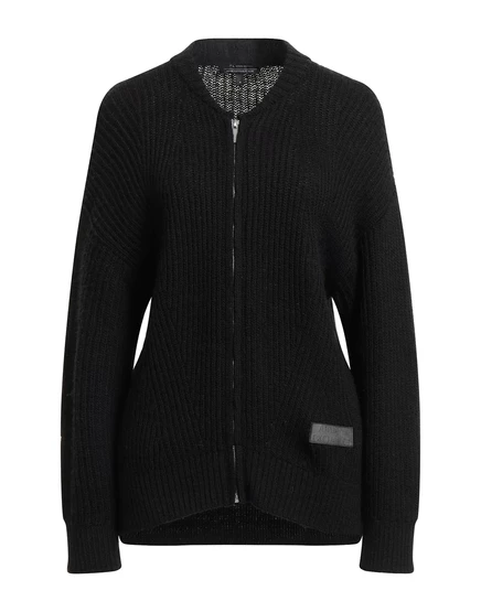 Мужской кардиган Armani Exchange PAPERMAG из шерсти, чёрный