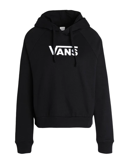 Женский свитшот Vans с капюшоном, черный