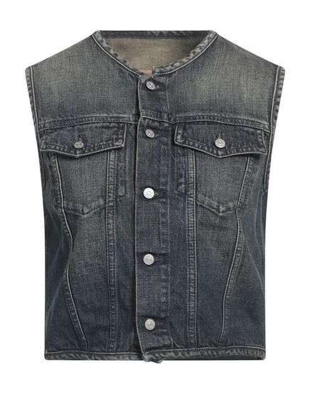 Женский джинсовый жилет MM6 MAISON MARGIELA, синий