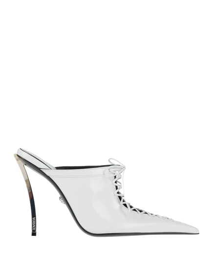 Женские мюли Versace Lorenz_SP, белые