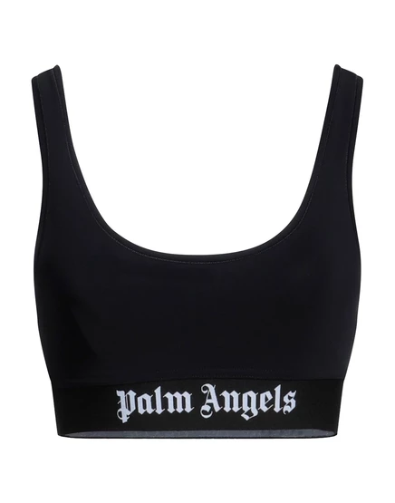 Женский топ Palm Angels Papermag, черный