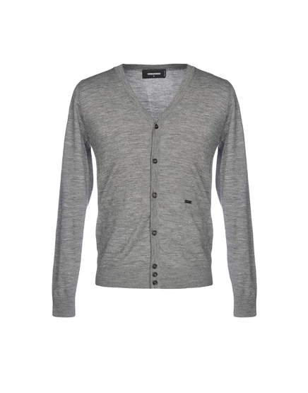 Мужской кардиган DSquared2 BRACCIALIN, серый