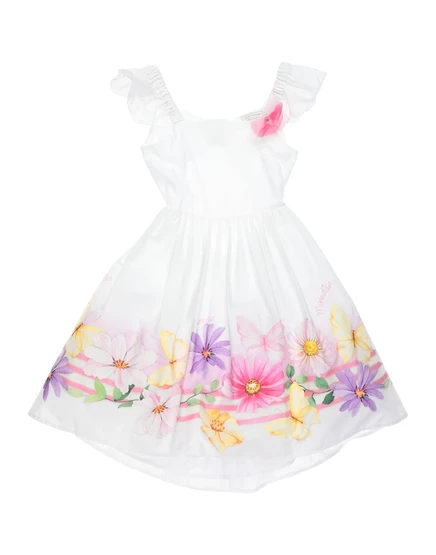 Женское платье Monnalisa Promotion Junior, белое