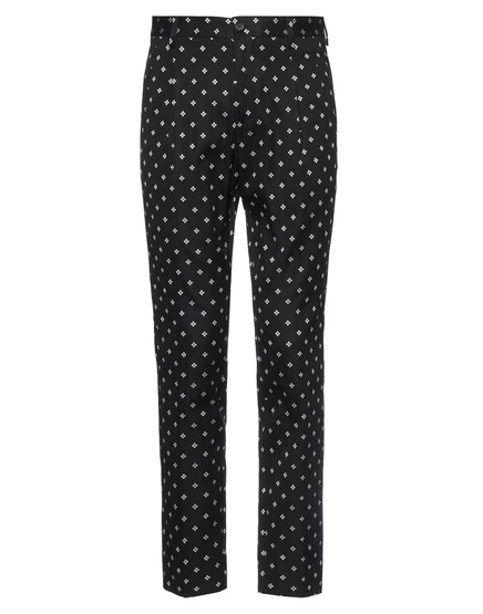 Мужские брюки D&G Lorenz_SP жаккардовые, черные