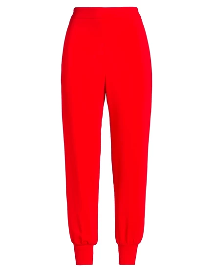 Женские брюки Stella McCartney, красные