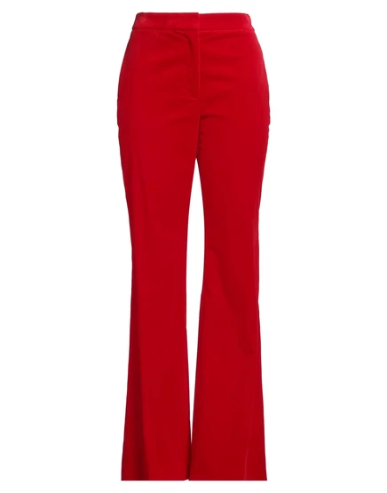 Женские брюки Moschino Wonderwoman клеш, красные