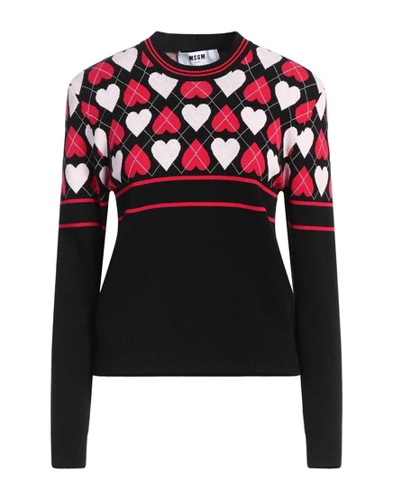 Женский свитер MSGM PAPERMAG, черный