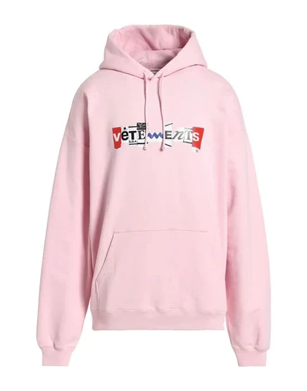 VETEMENTS Толстовка розовый