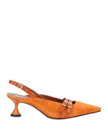 Женские туфли Giampaolo Viozzi замшевые с пряжкой, коричневые