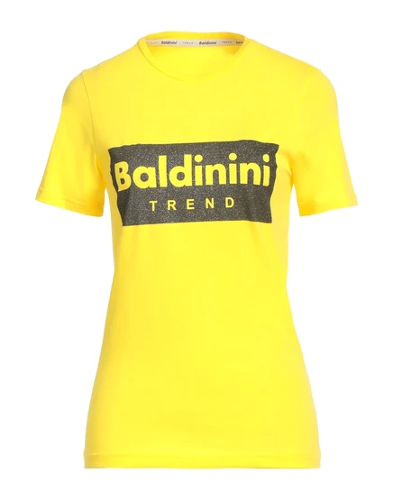 Женская футболка Baldinini Wonderwoman, желтая