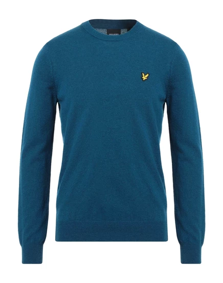 Мужской свитер Lyle & Scott, петрольный