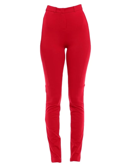 Женские зауженные брюки Armani Exchange Wonderwoman, красные