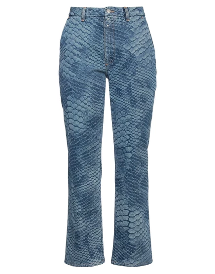 Женские джинсы MM6 Maison Margiela Hamish, синие