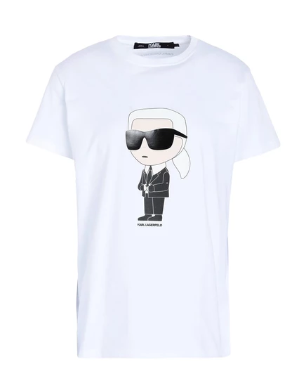 Женская футболка Karl Lagerfeld Hamish, белая