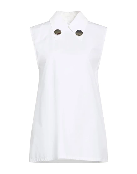 Женский топ Jil Sander PLV_JUST IN, белый