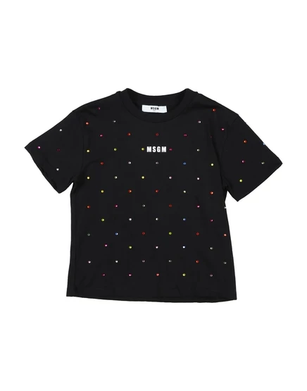 Женская футболка MSGM superweek_kid, чёрная