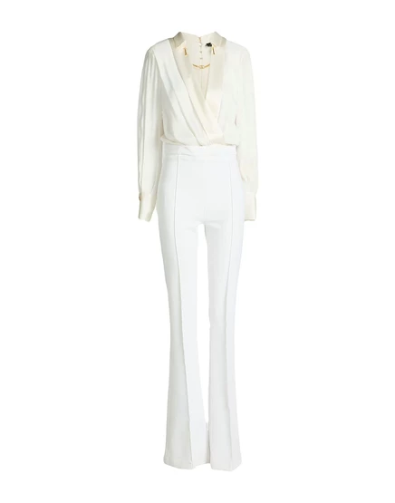 Женский комбинезон Elisabetta Franchi PLV_JUST IN, белый