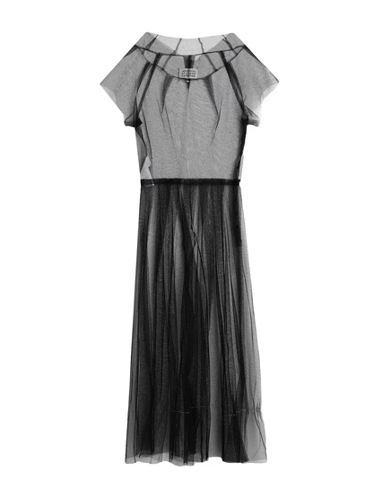 Женское макси-платье Maison Margiela, черное